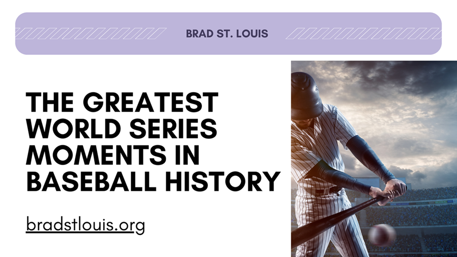 The Greatest World Series Moments in Baseball History
